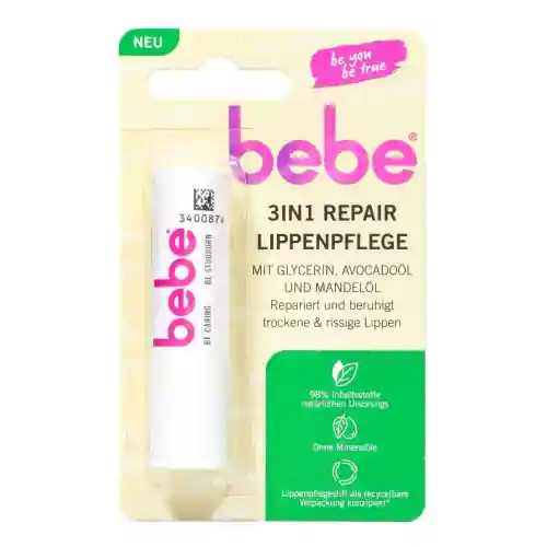 Bebe Zartpflege 3 in 1 Onarıcı Dudak Bakım Kremi