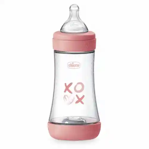Chicco Perfect5 Antikolik PP Biberon 240 ml - Pembe