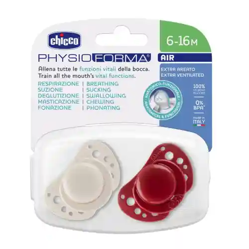 Chicco PhysioForma Air 2li Silikon Emzik 6-16 Ay