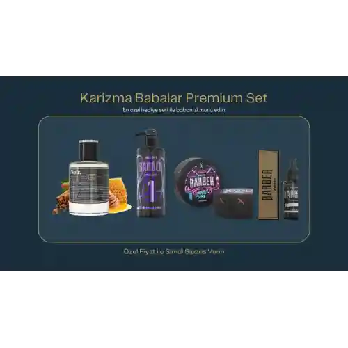 Karizma Babalar Premium Noir Barber Set