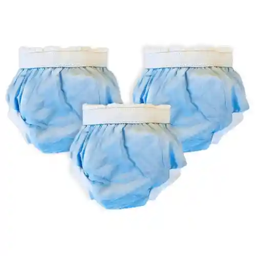Pierre Cardin 3lü Alıştırma Külodu 16-22kg - Mavi