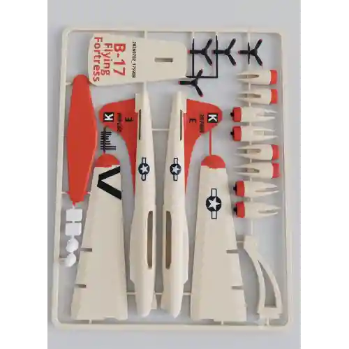Riti Design - Fortress - B-17 Flying Fortress Maket Kit Kartı