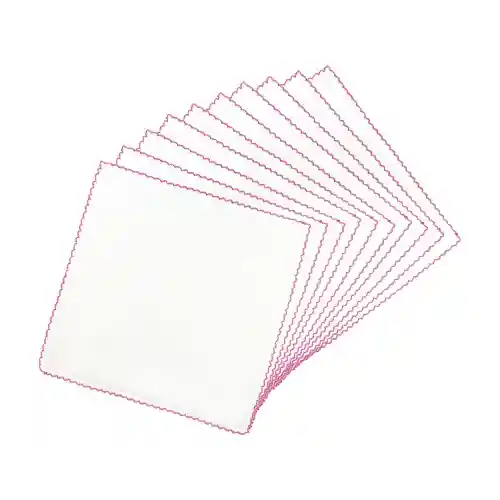 Sema Baby Çiftkat Penye Bebek Mendil 10lu - Pembe