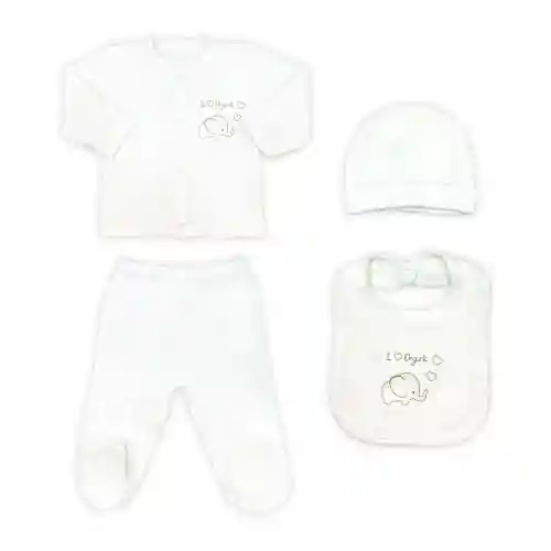 Sema Baby Organic  5 Parça Hastane Çıkışı Zıbın Seti