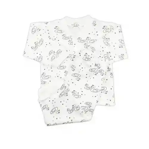Sema Baby Sevimli Kuğu Bebek Pijama Takımı 3-6 Ay