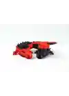 Riti Design - Volcano - 3D Hareketli Esnek Ejderha Figürü İkili Set - Siyah & Kırmızı 35cm