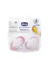 Chicco Physio Kauçuk Emzik 4+ ay - Pembe