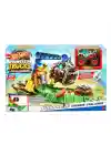 Hot Wheels Monster Trucks Arenada Rhinomite Mücadelesi Oyun Seti HTP18
