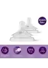 Philips Avent Natural Response 2li Biberon Emziği, 5 Numara, 6 Ay+