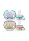 Philips Avent Ultra Air Emzik 0-6 Ay 2li Kız SCF085/59