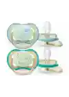 Philips Avent Ultra Air Night Karanlıkta Parlar Gece Emziği 0-6 ay Erkek SCF376/18