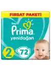 Prima Bebek Bezi Aktif Bebek 2 Beden 72 Adet Fırsat Paketi