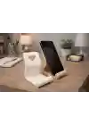 Riti Design - Cor - Kalp Pencereli Minimalist Masaüstü Telefon Tutucu