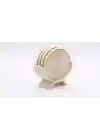 Riti Design - İskandinav Tarzi - 3D Tasarım 4lü Bardak Altlığı Seti