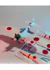 Riti Design - Zero - A6M Zero Savaş Uçağı 3D Model Kit Kartı Maketi