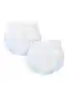 Sema Baby 2li Lüks Alıştırma Külodu 10-15 kg - Beyaz