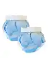 Sema Baby 2li Lüks Alıştırma Külodu 10-15 kg - Mavi
