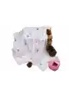Sema Baby Çok Amaçlı Müslin Örtü 100x80 cm - Pembe Yıldız 8682476853124