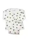 Sema Baby Mickey Mouse Bebek Pijama Takımı – Ekru 0-3 Ay