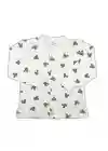 Sema Baby Mickey Mouse Bebek Pijama Takımı – Ekru 0-3 Ay
