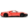 1:24 Jada Pink Slips 2017 Ford GT Metallic Orange Model Araba