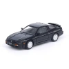 Inno64 Nissan 180SX Black 1/64 Diecast Model Araba