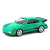 Tarmac Works 1:64 X Schuco Porsche 911 Turbo Green