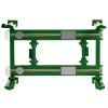 Greenlight 1:18 Turtle Wax - Adjustable Four Post Lifts Series 13656