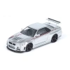 Inno 1/64 Nissan Skyline GT-R R34 Nismo R-Tune Chrome 3 Model Araba