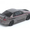 Inno64 1/64 Nissan Skyline GT-R R34 Nismo R-Tune Chrome Black Diecast Model Araba
