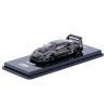 Inno64 Ferrari F40 Liberty Walk Chrome Black 1/64 Diecast Model Araba