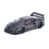 Inno64 Ferrari F40 Liberty Walk Chrome Black 1/64 Diecast Model Araba