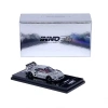 Inno64 Ferrari F40 Liberty Walk Chrome Silver 1/64 Diecast Model Araba
