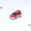 Inno64 Honda City Turbo II Coca-Cola Livery With Motocompo 1/64 Diecast Model Araba