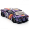 Inno64 Nissan Silvia S14 Rocket Bunny Boss Magic Purple 1/64 Diecast Model Araba