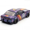 Inno64 Nissan Silvia S14 Rocket Bunny Boss Magic Purple 1/64 Diecast Model Araba