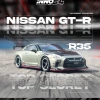 Inno64 Nissan Skyline GT-R R35 Top Secret Malaysia Diecast Expo 2024 1/64 Diecast Model Araba