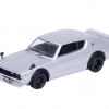 Inno64 Nissan Skyline Silver 200 GT-R (R34) V-Spec II Diecast Model Araba