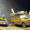 Inno64 Range Rover Camel Trophy 1982 Diecast Model Araba