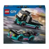 LEGO City Yarış Arabası ve Araba Taşıyıcı Kamyon 60406