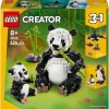 LEGO Creator 3ü 1 Arada Vahşi Hayvanlar: Panda Ailesi Oyun Seti 31165