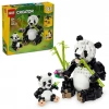 LEGO Creator 3ü 1 Arada Vahşi Hayvanlar: Panda Ailesi Oyun Seti 31165