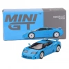 Mini GT 1/64 Bugatti EB110 Super Sport Blu Bugatti