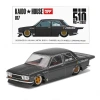 Mini GT 1:64 Datsun 510 Pro Street GREDDY Gun Metal Grey