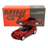 Mini GT 1:64 Eunos Roadster Classic Red Headlight Up Soft Top