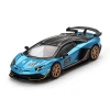 Mini GT 1/64 Lamborghini Aventador SVJ 63 Blu Aegir Blister Paket