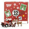 Mini GT 1:64 Land Rover Defender 90 Pickup 2021 Christmas Edition
