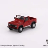 Mini GT 1/64 Land Rover Defender 90 Pickup Masai Red