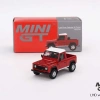 Mini GT 1/64 Land Rover Defender 90 Pickup Masai Red