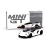 Mini GT 1:64 LB Silhouette Works Lamborghini Aventador GT EVO White